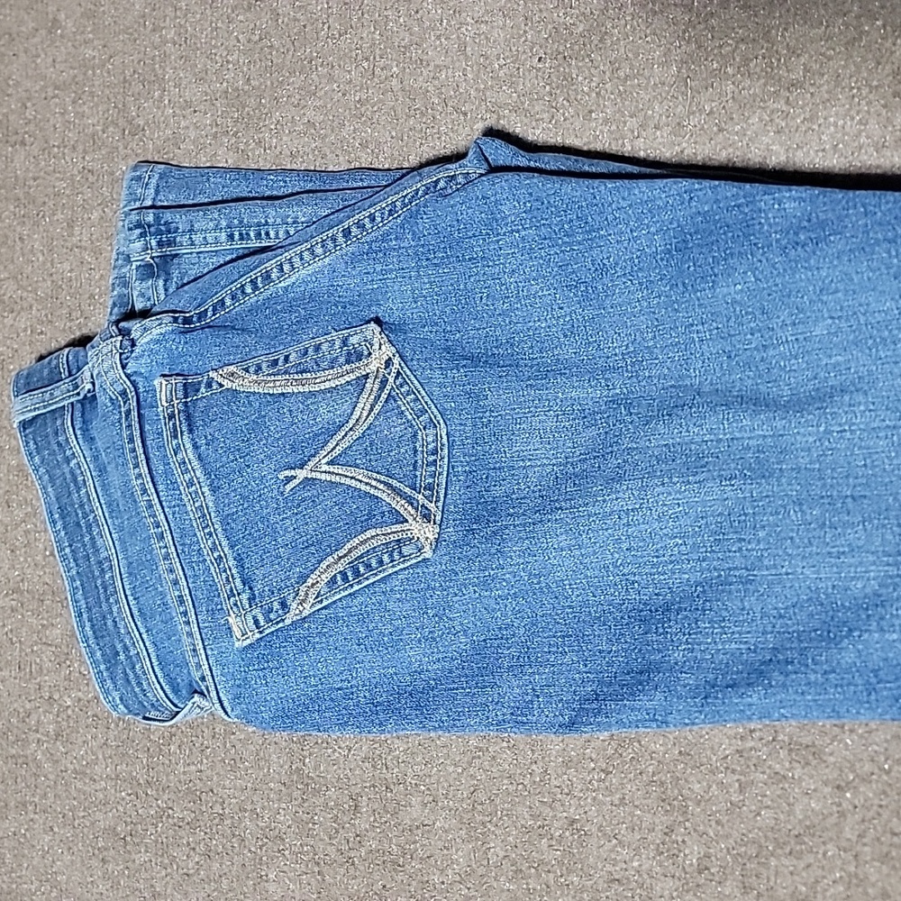 Womens Wrangler Jeans Size 3/4 x 34